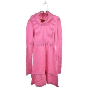 Heart Breakers Club Sweater Dresses M Pink